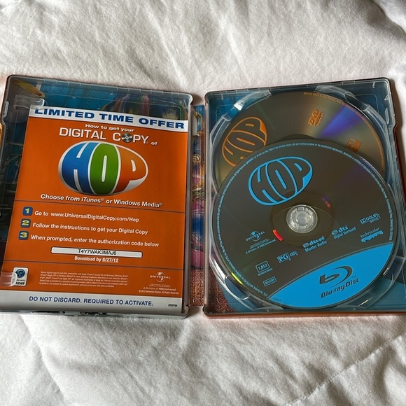 ILLUMINATION | “Hop” | Tin | Dual Pack | DVD/Blueray | Easter Movie | Universal - Picture 5 of 8